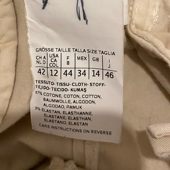 Chino stretch fabric mid to low rise - Picture 3 of 4